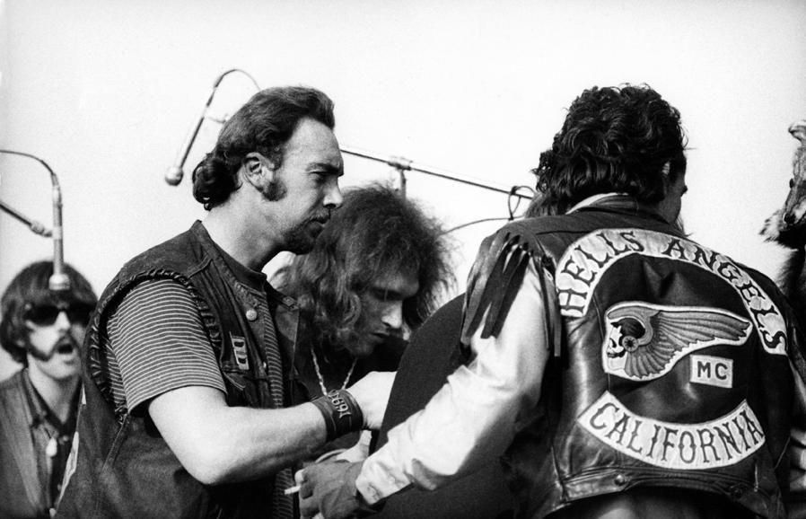 Sonny with Hells Angels