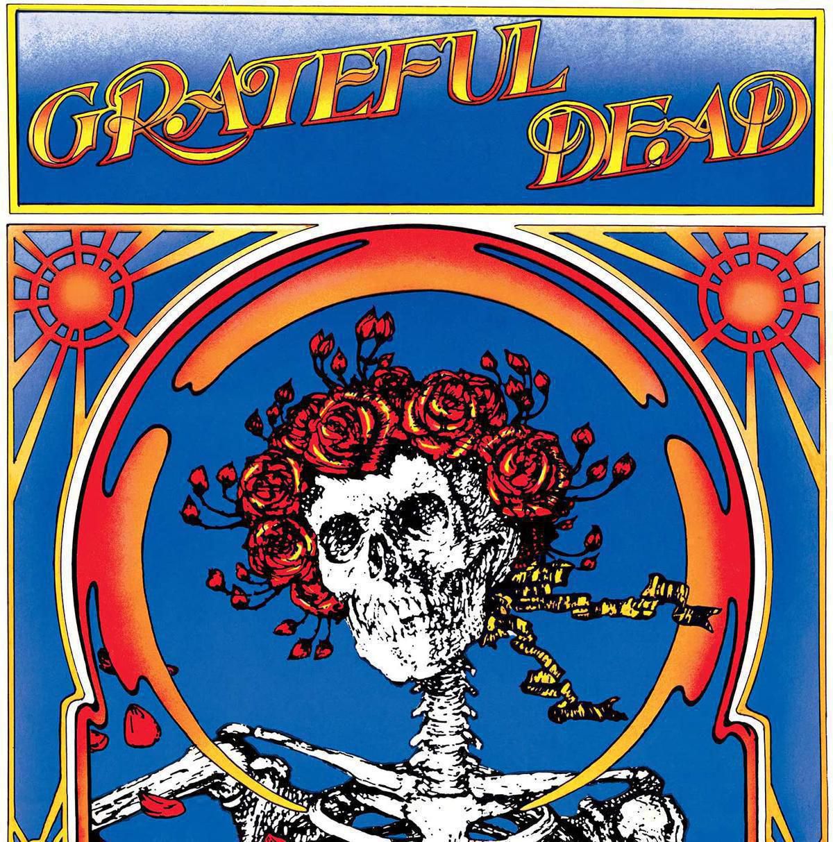 Grateful Dead Skull Roses 2