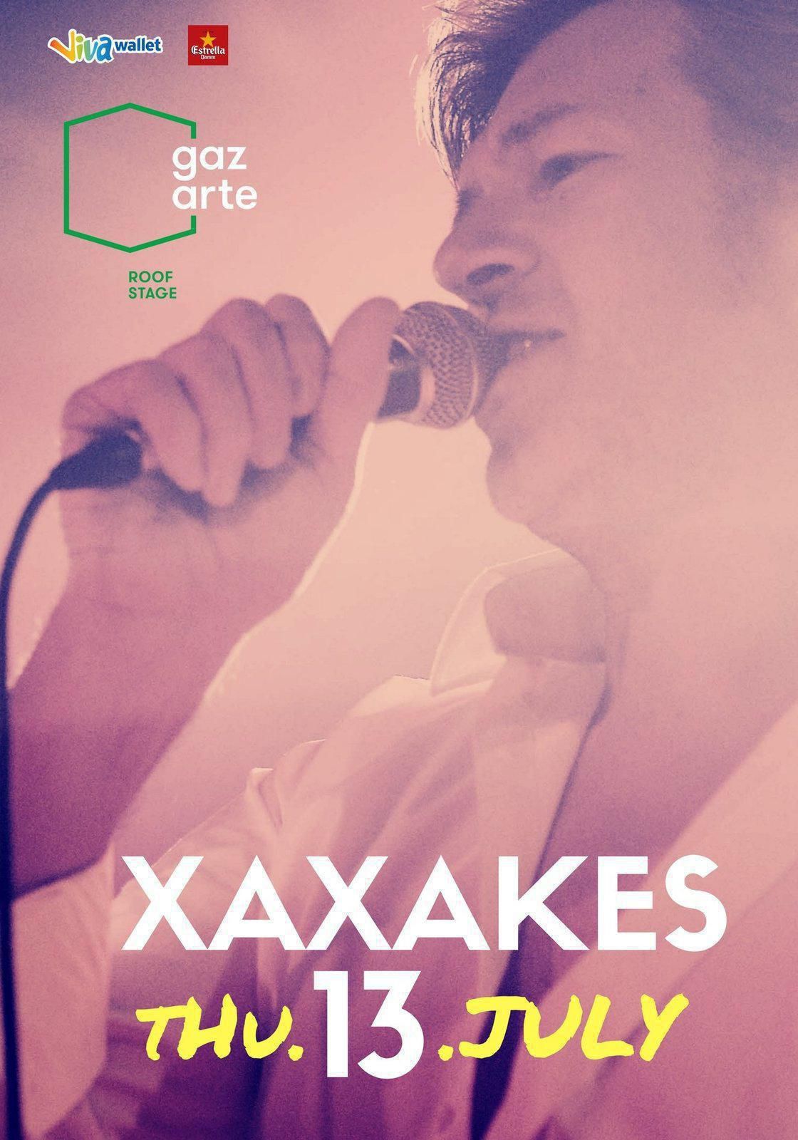 XAXAKES live @ GAZARTE (poster) 13.7.jpg
