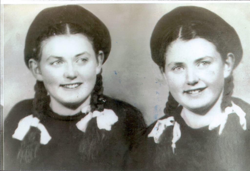 Miriam and Eva Romania 1949