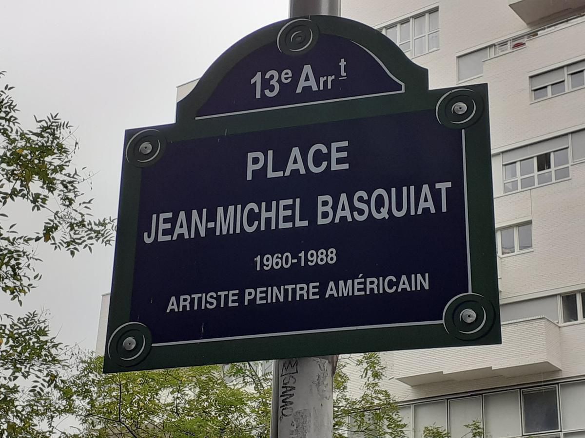 Πλατεία Παρίσι Place Jean Michel Basquiat Paris FRANCE min
