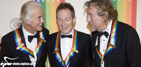 Ο Obama βραβεύει Led Zeppelin &amp; Dustin Hoffman 