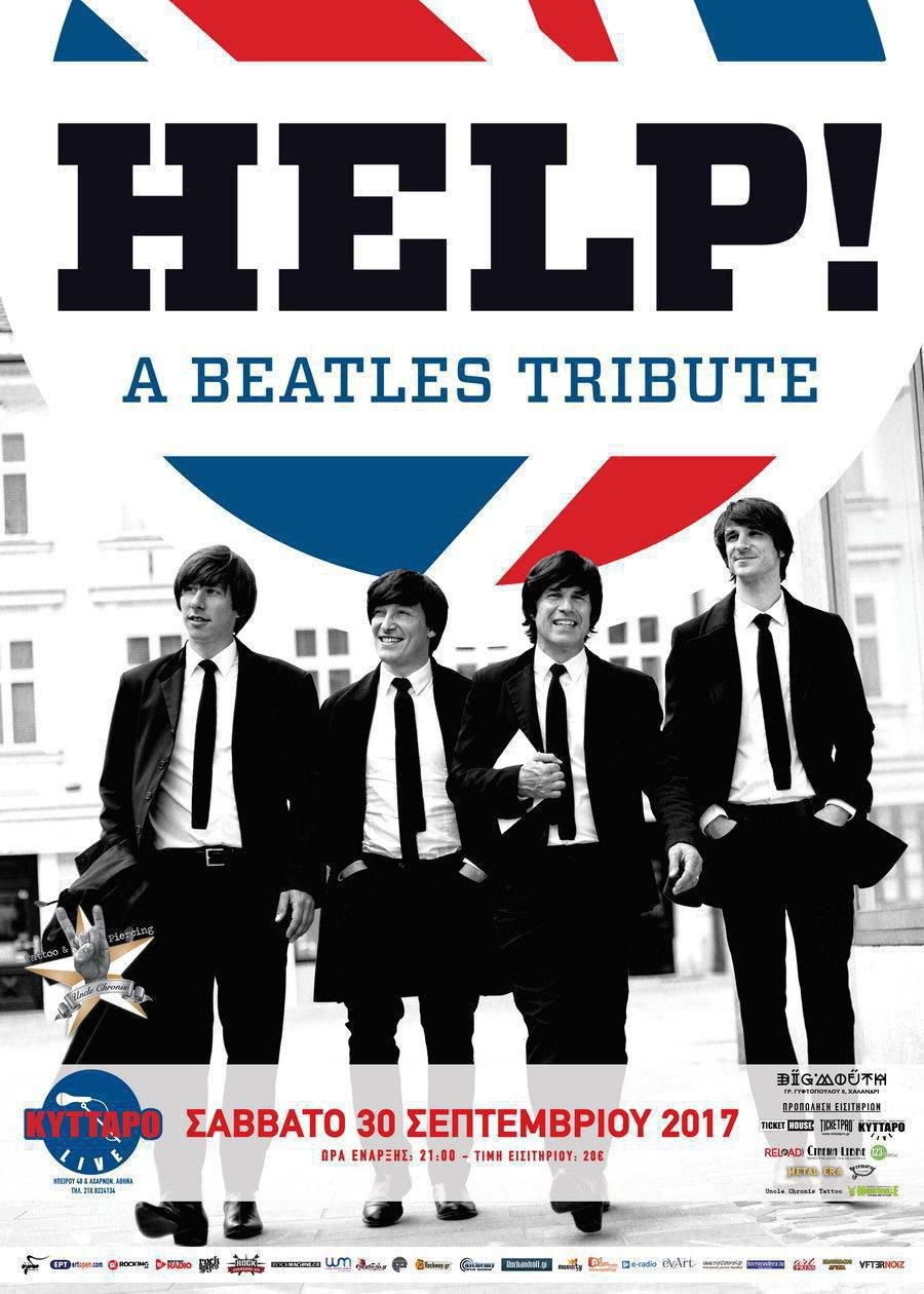 Help A Beatles Tribute Poster small
