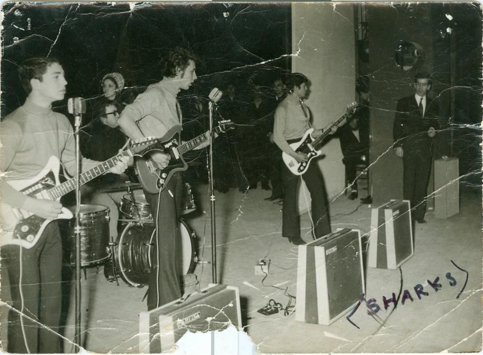 jános Lambizi with Sharks at Rex 1965 with D. Tambosis