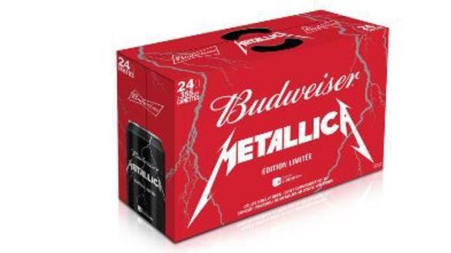 metallica budweiser beer