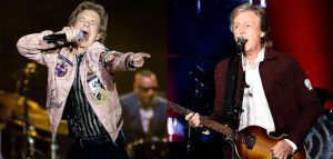 Oι Rolling Stones στο στούντιο με Paul McCartney και Ringo Starr