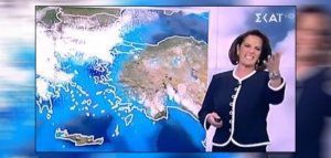 Χριστίνα Σούζη - Το «Αϊ σιχτίρ» της μετεωρολόγου στον «αέρα»