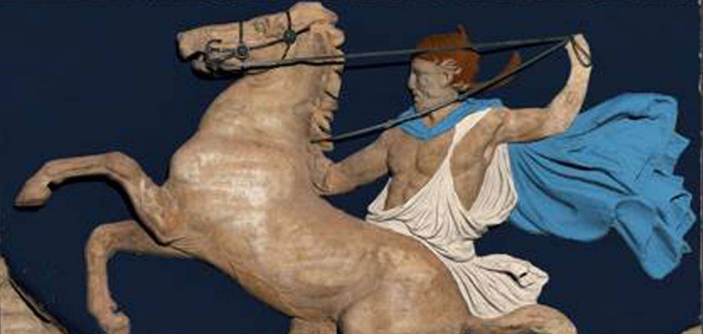 5 χρόνια Μουσείο Ακρόπολης - Γιορτάζει χρωματίζοντας τα Γλυπτά του Παρθενώνα!
