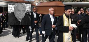 40 φωτογραφίες από την κηδεία του Λάκη Παπαστάθη