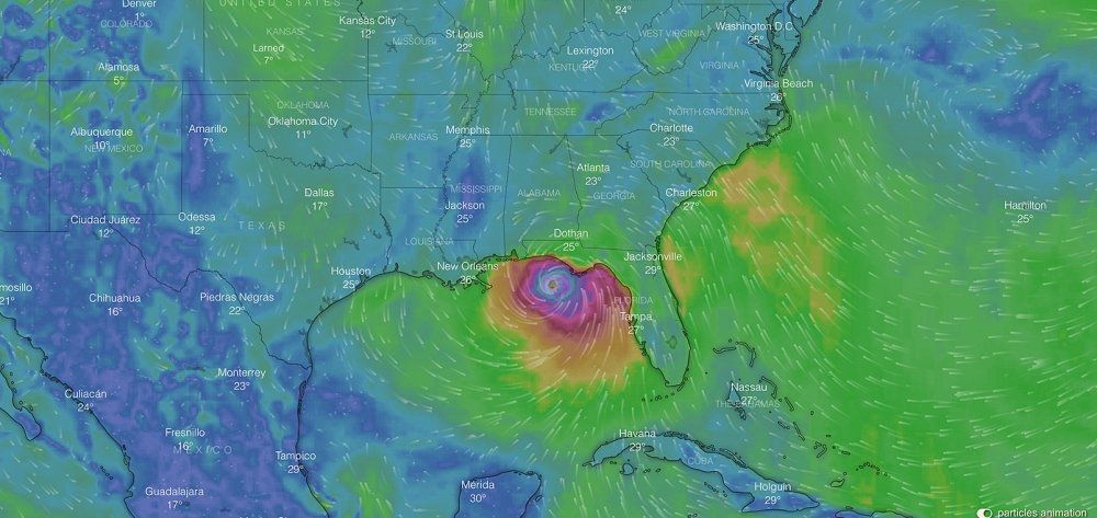 «Ο τυφώνας του αιώνα» χτύπησε τη Φλόριντα
