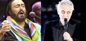 Χριστουγεννιάτικα κάλαντα από τον Luciano Pavarotti και τον Andrea Bocelli
