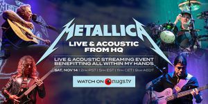 Δείτε τους Metallica live από το σπίτι