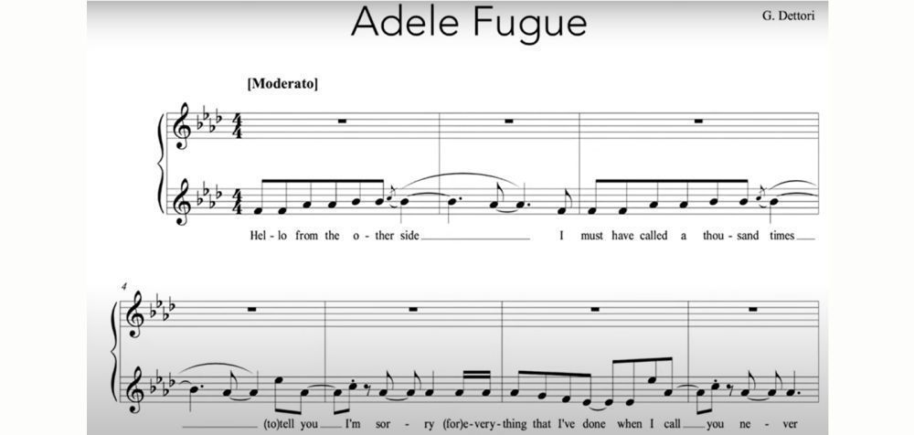 Ιταλός συνθέτης μετατρέπει το «Hello» της Adele σε … μπαρόκ φούγκα