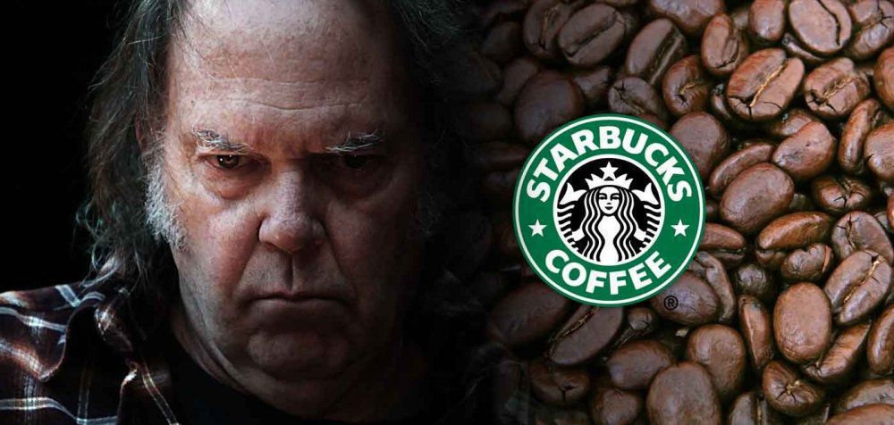 Ο Neil Young δεν ξαναπίνει latte στα Starbucks!
