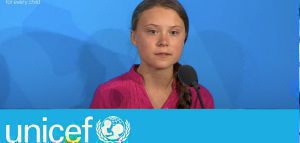 Η Γκρέτα Τούνμπεργκ θα συνεργαστεί με τη UNICEF