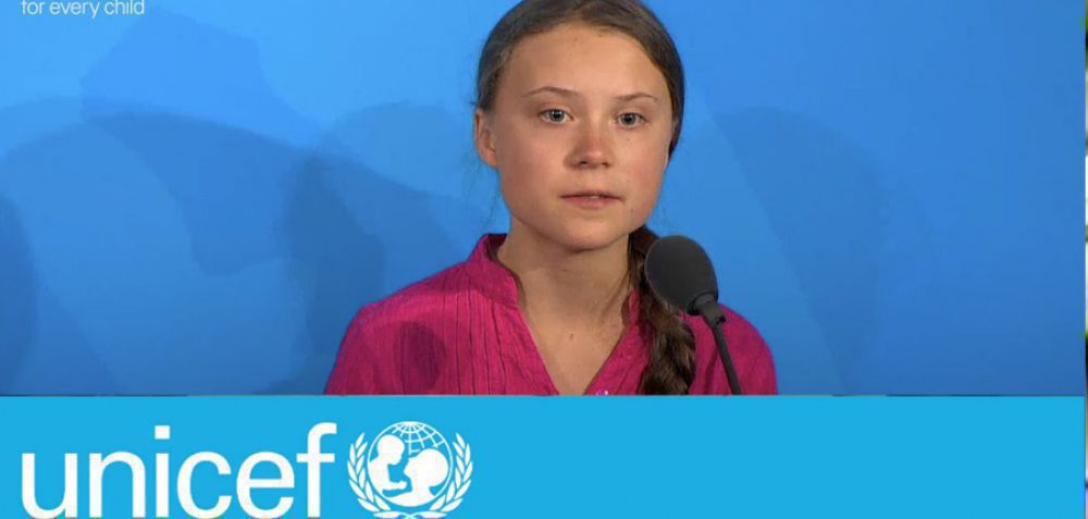 Η Γκρέτα Τούνμπεργκ θα συνεργαστεί με τη UNICEF