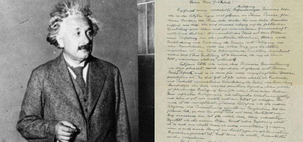 3 εκατ. δολάρια πουλήθηκε το «γράμμα του Θεού» του Αϊνστάιν