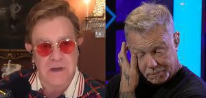 O Elton John αποθεώνει τους Metallica και ο James Hetfield δακρύζει