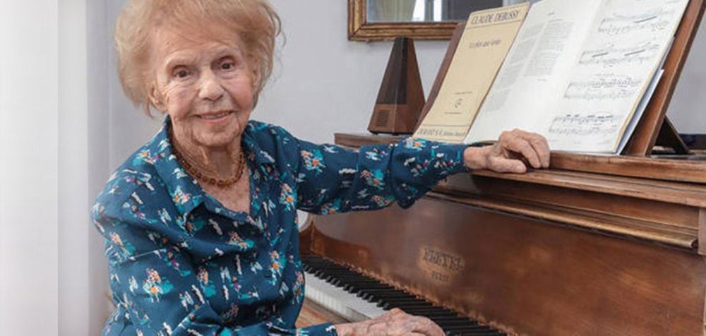 Colette Maze: η γηραιότερη πιανίστα στον κόσμο