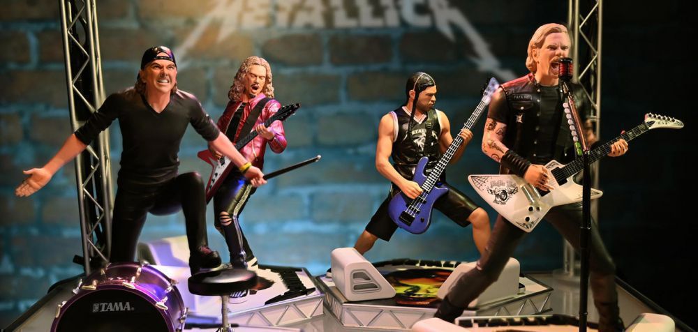 Κυκλοφόρησαν συλλεκτικά αγαλματάκια των Metallica