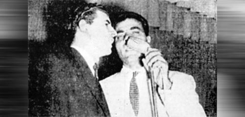 Καζαντζίδης και Μπιθικώτσης τραγουδούν Θεοδωράκη πίσω από το ίδιο μικρόφωνο! (1962)