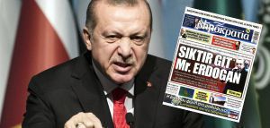 Μήνυση Ερντογάν σε ελληνική εφημερίδα
