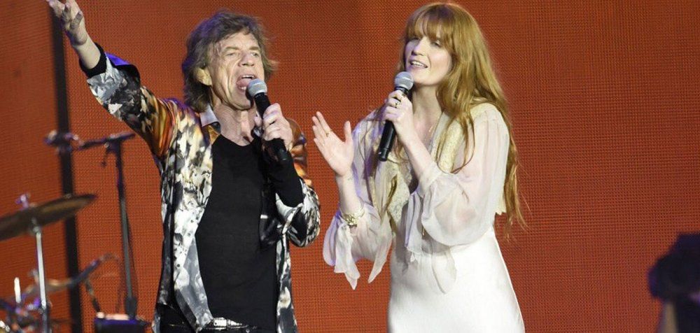 Το ντουέτο του Mick Jagger και της Florence Welch