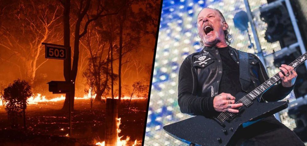 Οι Metallica δίνουν 500.000$ για τις «πληγές» από τις πυρκαγιές στην Αυστραλία