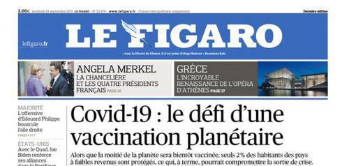 Πρωτοσέλιδο αφιέρωμα της γαλλικής Le Figaro στην Εθνική Λυρική Σκηνή