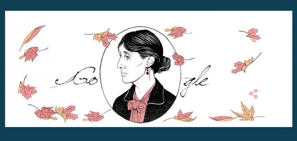 Η Google τιμά την 136η επέτειο από τα γενέθλια της Virginia Woolf