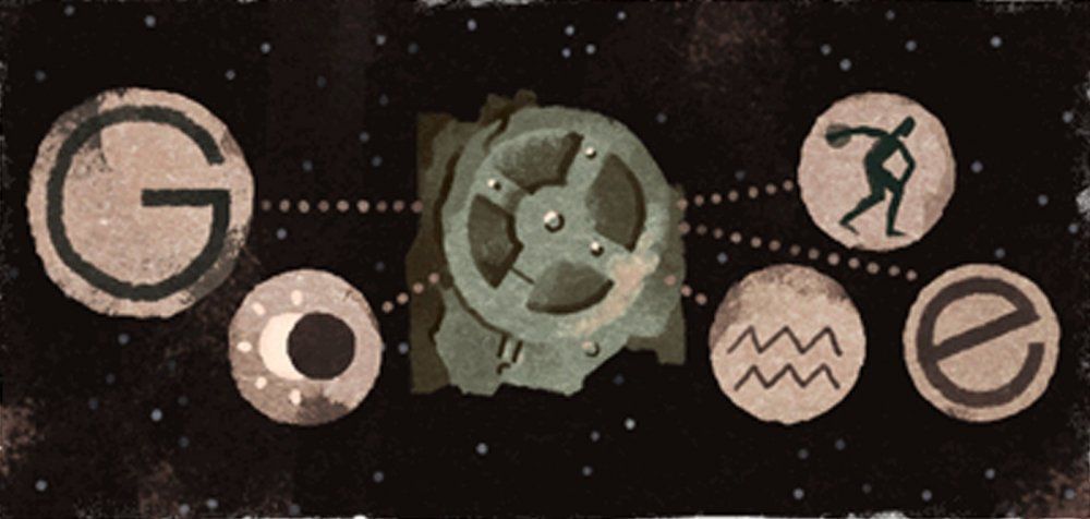 Ο Μηχανισμός των Αντικυθήρων στο σημερινό doodle της Google