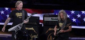 Οι Metallica παίζουν τον εθνικό ύμνο των ΗΠΑ