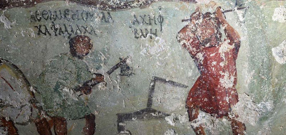 Βρέθηκε αρχαίο κόμικ σε τάφο στην Ιορδανία