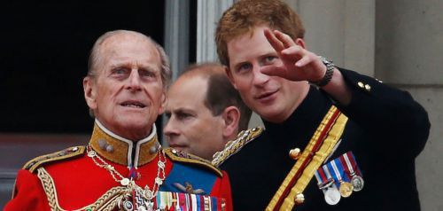 Ο πρίγκιπας Χάρι επέστρεψε για την κηδεία του παππού του