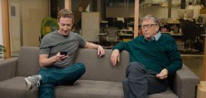 Mark Zuckerberg &amp; Bill Gates αυτοσαρκάζονται