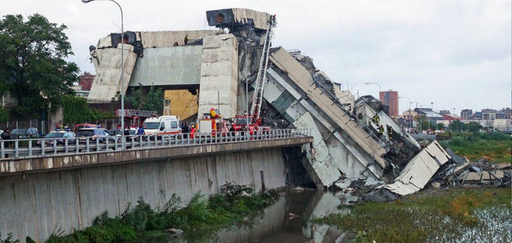 Ιταλία: Αυξάνονται οι νεκροί από την κατάρρευση της γέφυρας