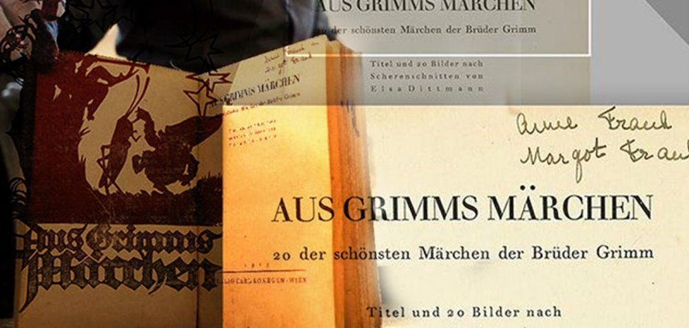 Παραμύθι των Αδερφών Γκριμ με την υπογραφή της Άννας Φρανκ σε δημοπρασία