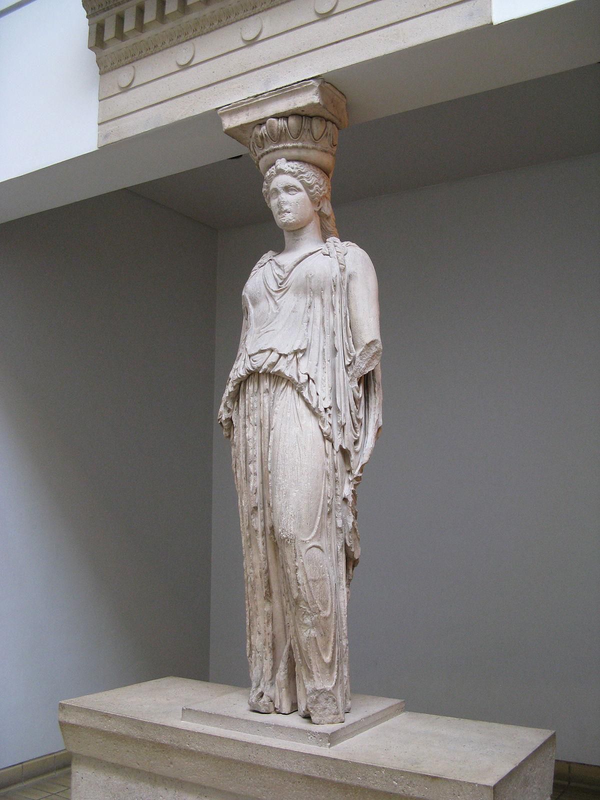 Caryatid Erechtheum British Museum