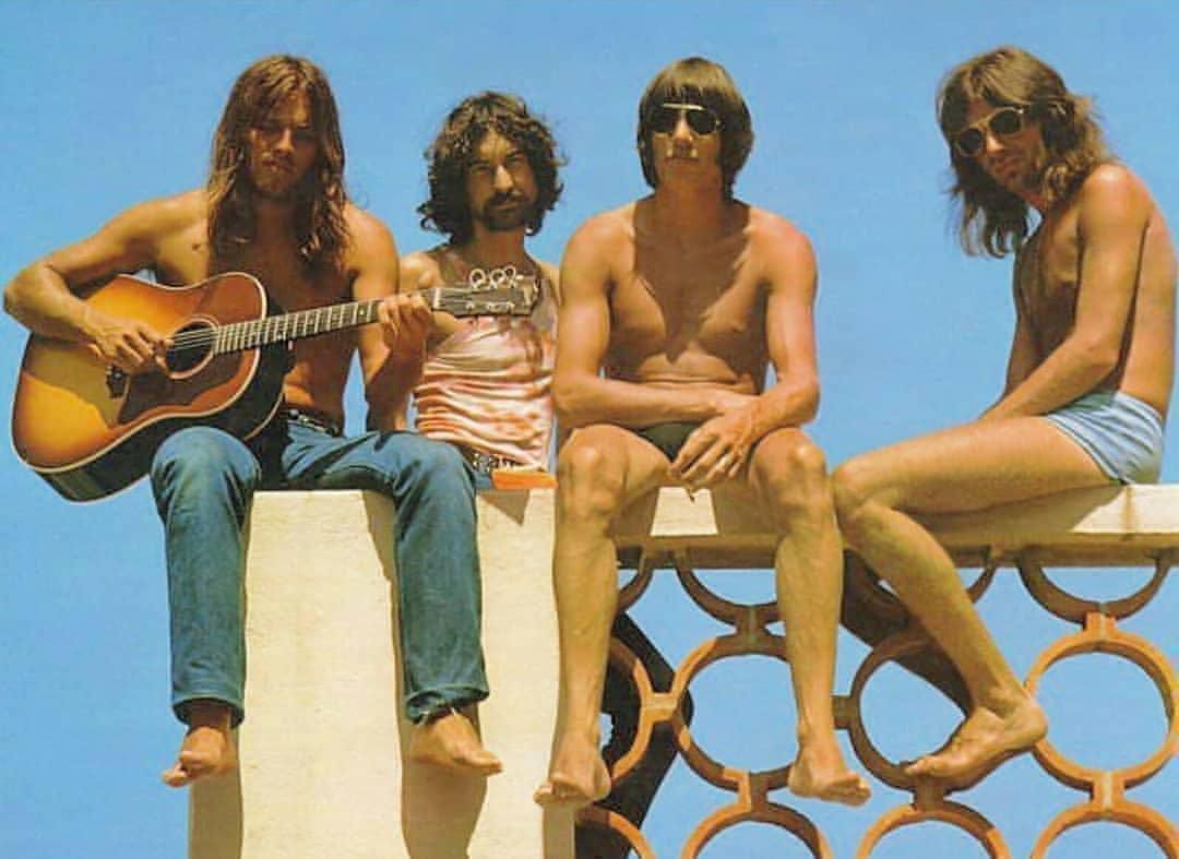 Pink Floyd 1970 at St. Tropez