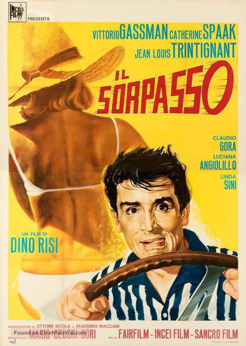 il sorpasso italian movie poster