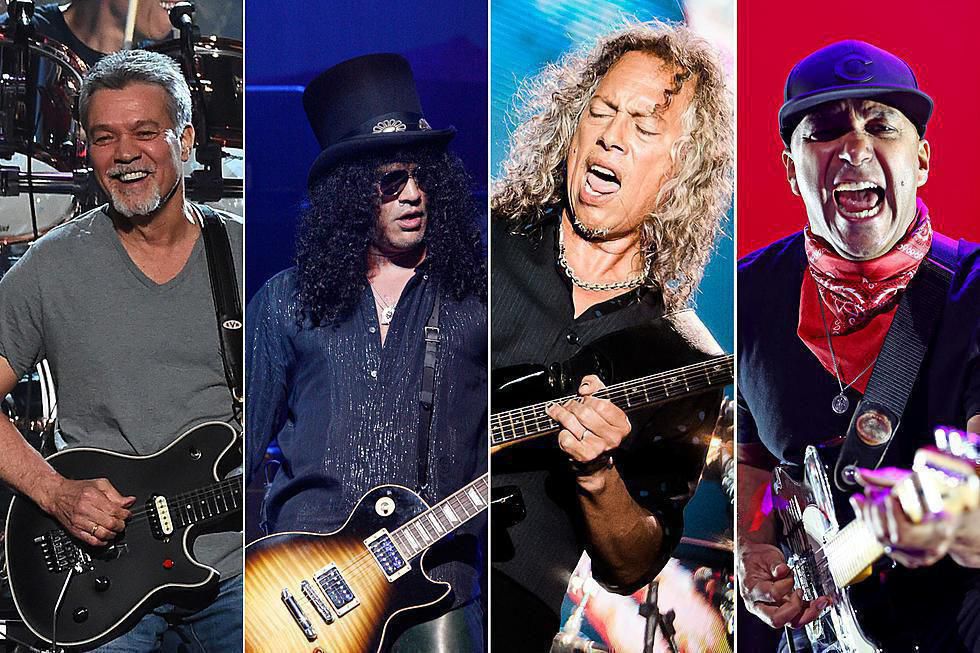 Eddie Van Halen Slash Kirk Hammett Tom Morello