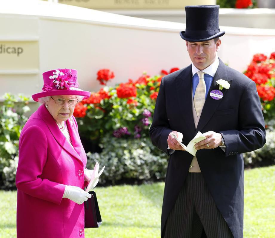 Queen Elizabeth Peter Phillips wore similar hats Royal