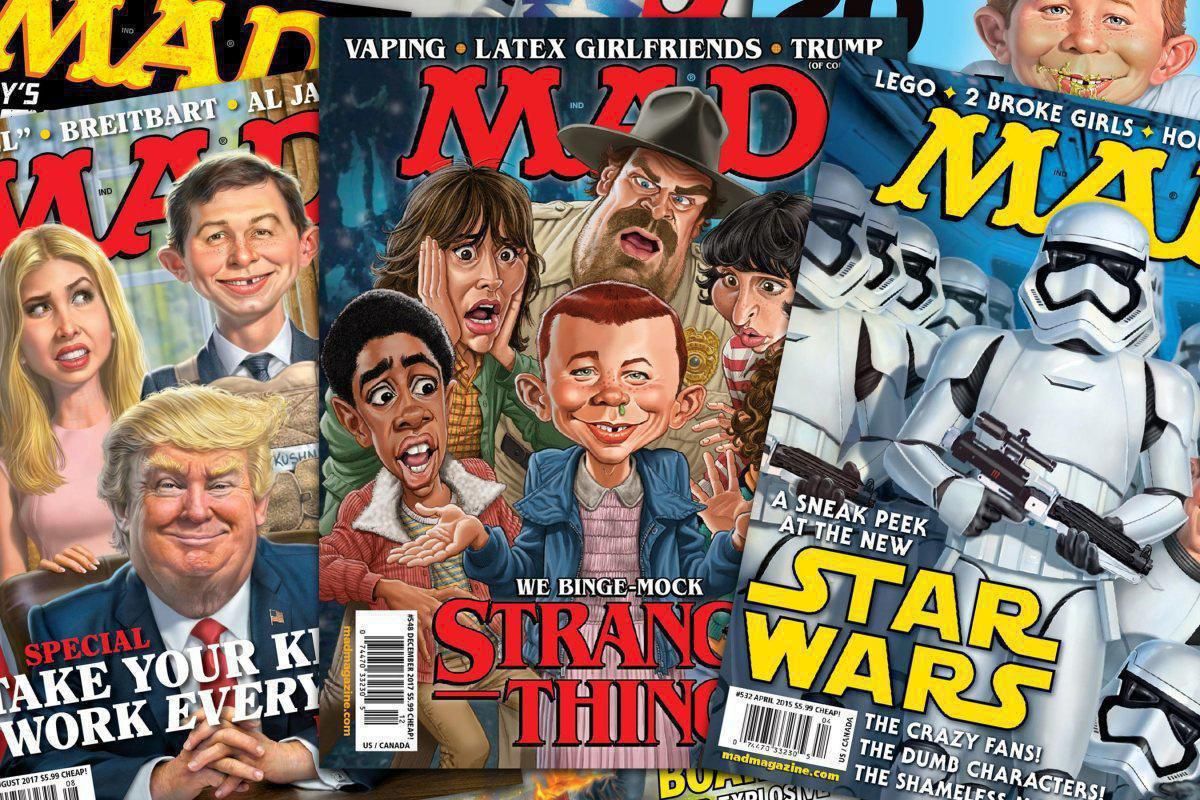mad mag collage