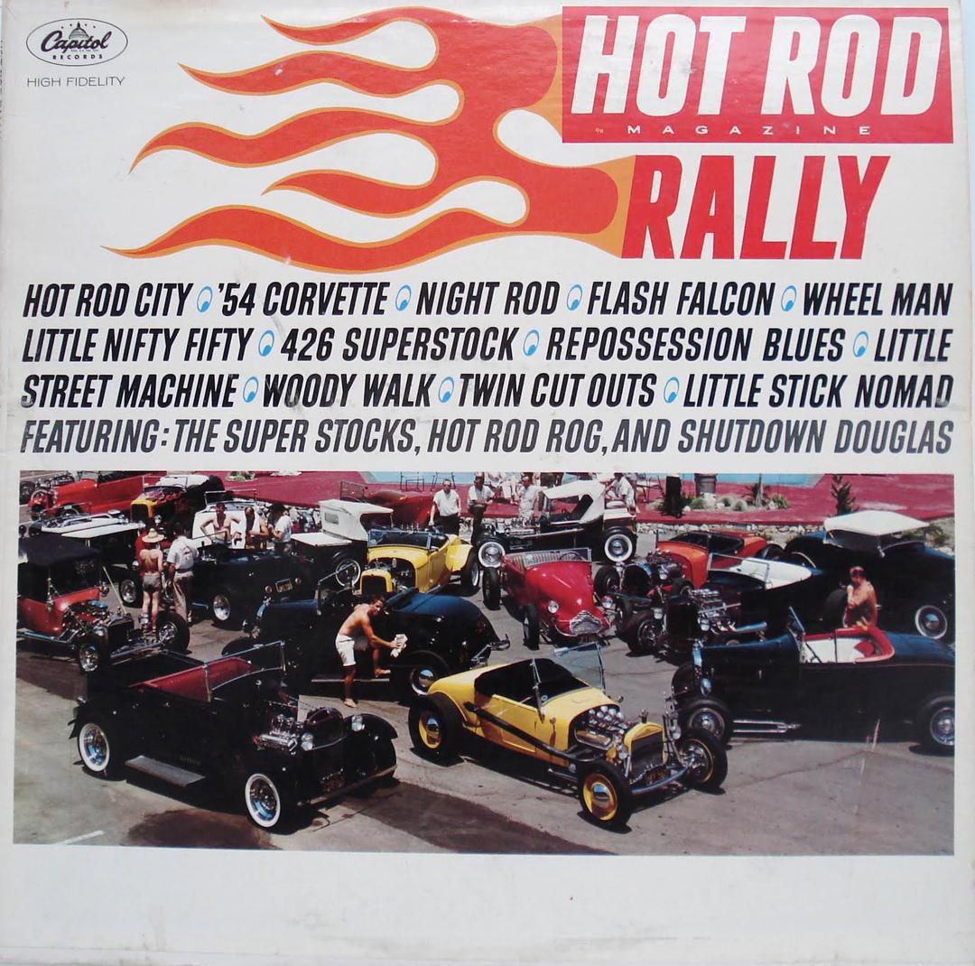 Hot Rod Drag Races IN RECORDS covers