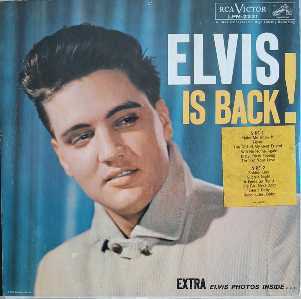 6.ELVIS IS BACK 1960