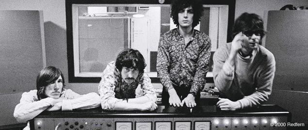 Pink Floyd at studio 1973