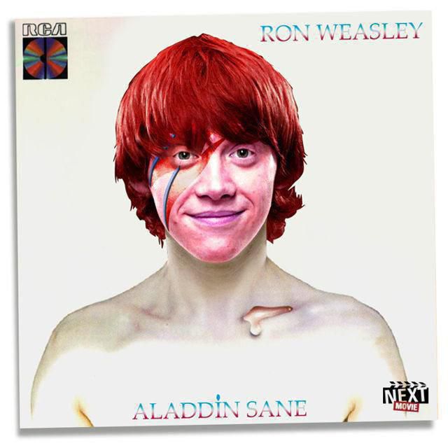 Ron Weasley ως David Bowie