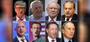 Οι 10 πιο πλούσιοι άνθρωποι, διπλασίασαν τον πλούτο τους μέσα στην πανδημία