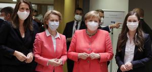 Δείτε τους Ευρωπαίους ηγέτες με τις μάσκες τους στη σύνοδο κορυφής