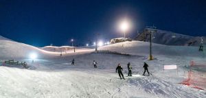 Νυχτερινό σκι στον Παρνασσό